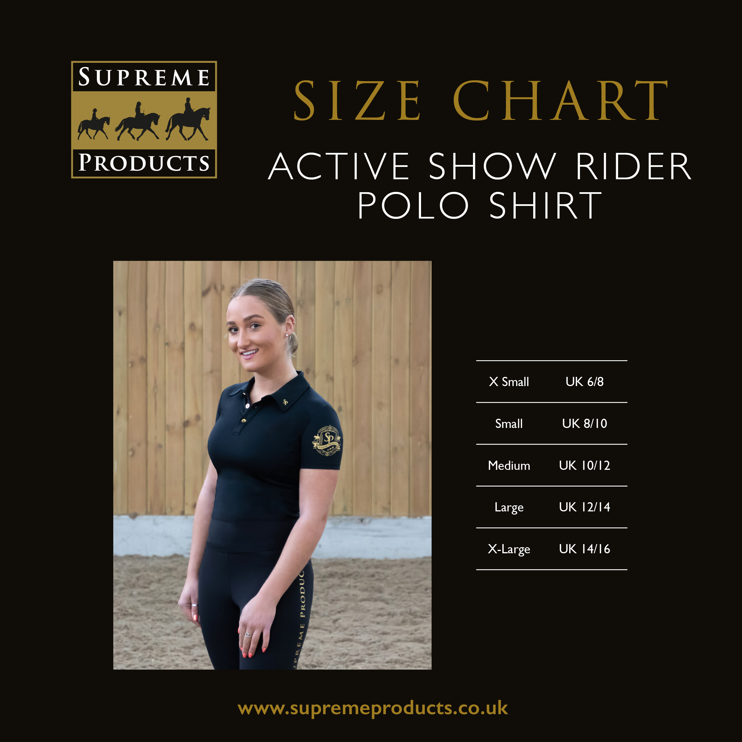 Supreme Products - Supreme Products Active Show Rider Polo Shirt